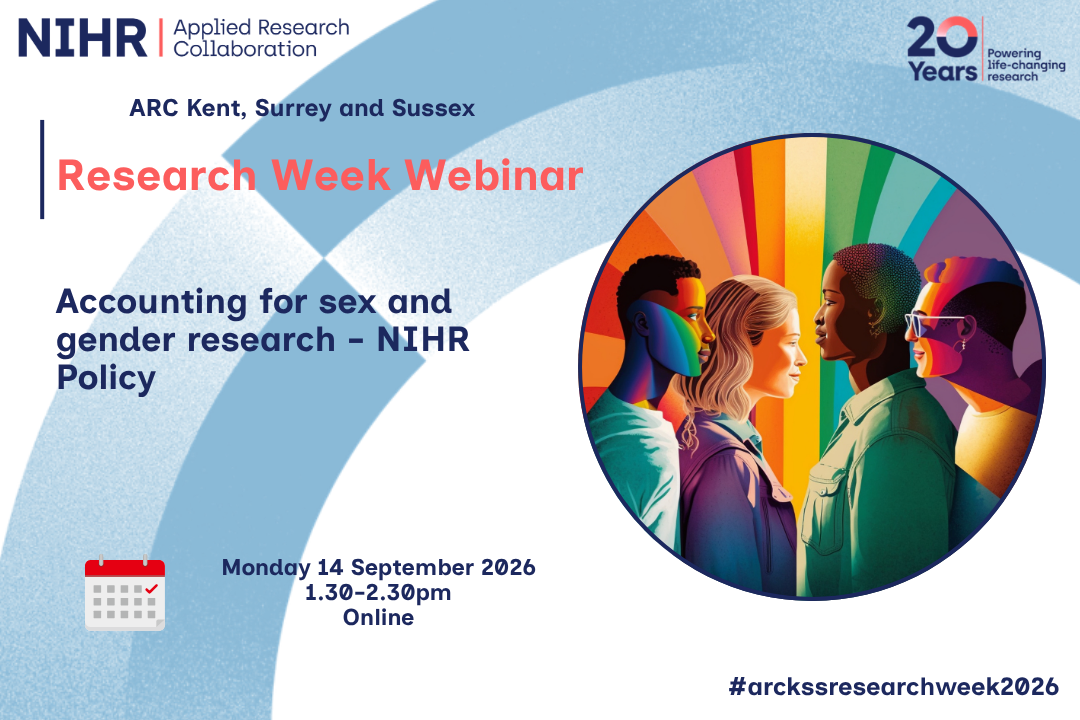 Accounting for sex and gender in research - NIHR policy Showcase