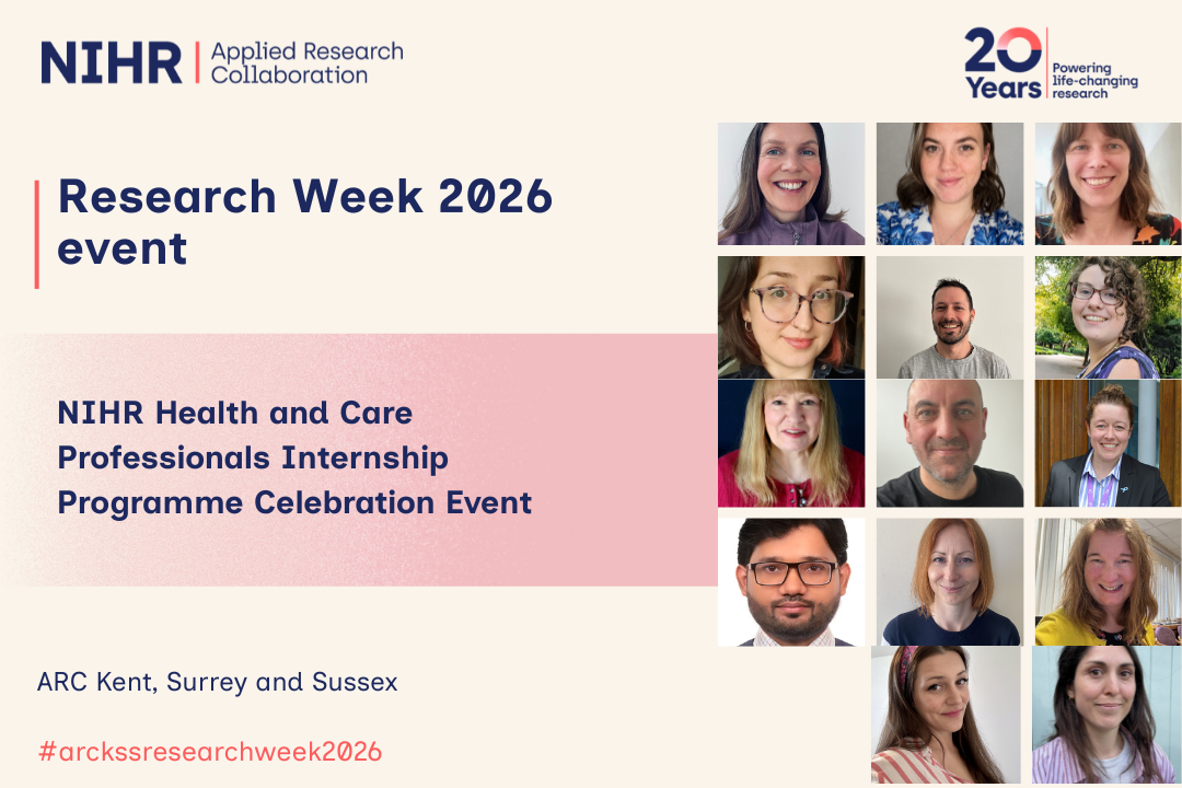 NIHR Health and Care Professional Internship Programme Celebration Event Showcase