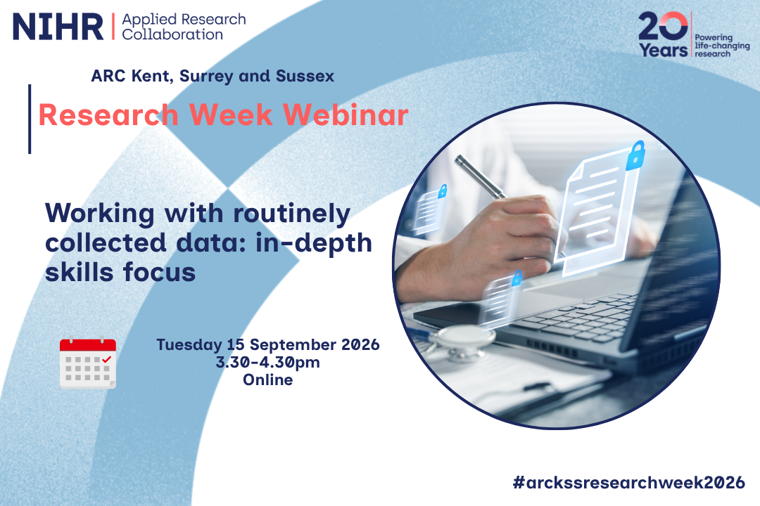 Working with routinely collected data: in-depth skills focus Showcase